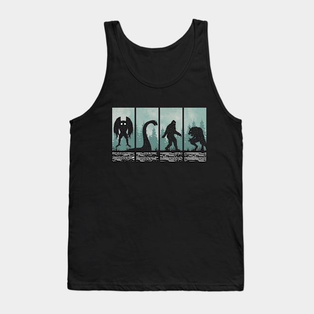 Cryptid Tank Top by Tesszero